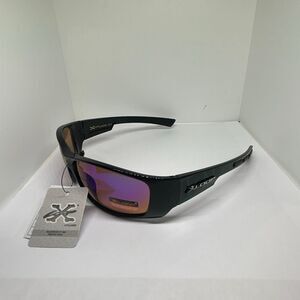 X-Loop Wrap Around Sunglasses Mirrored Lens UV400 Protection